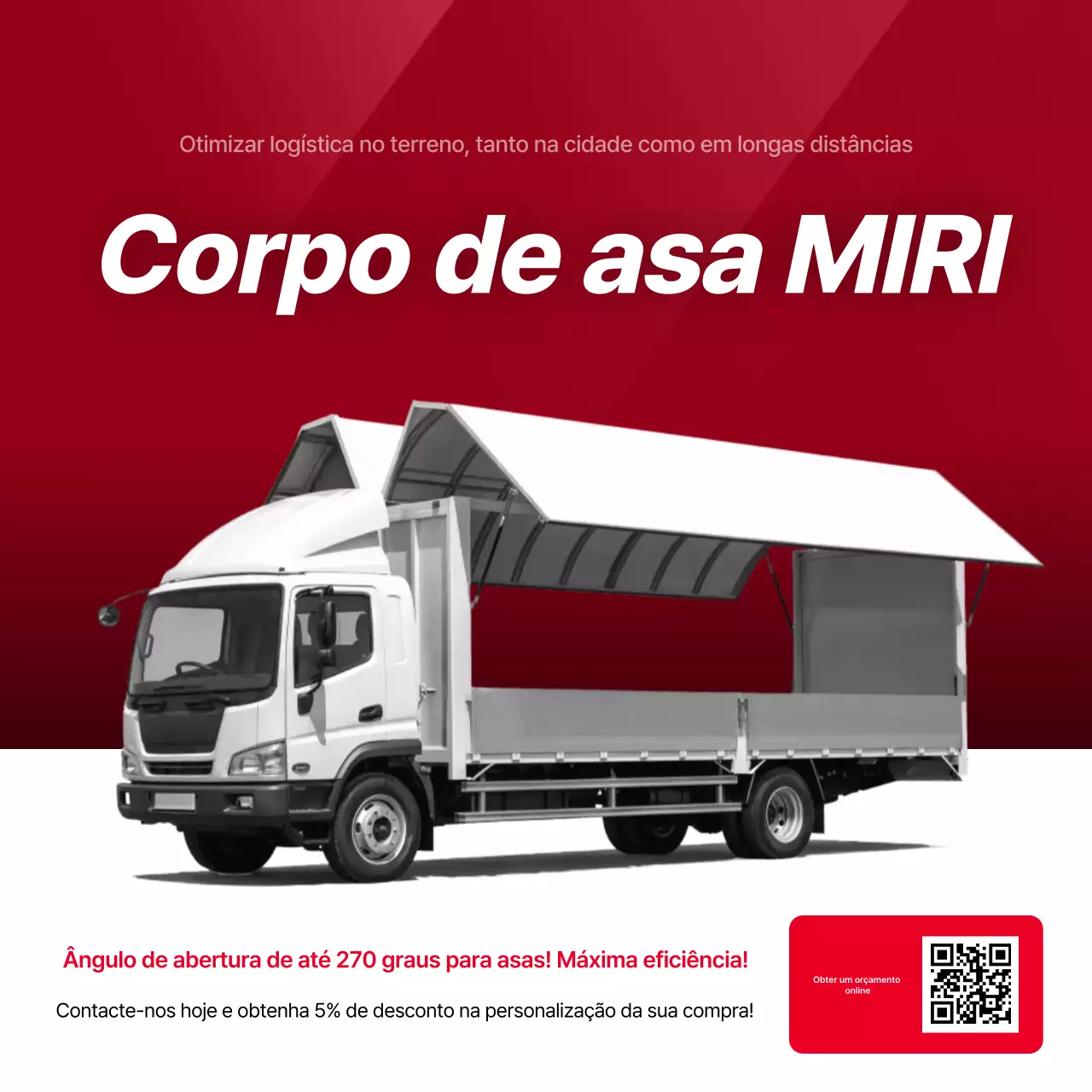 Anúncio da Red Modern Logistics