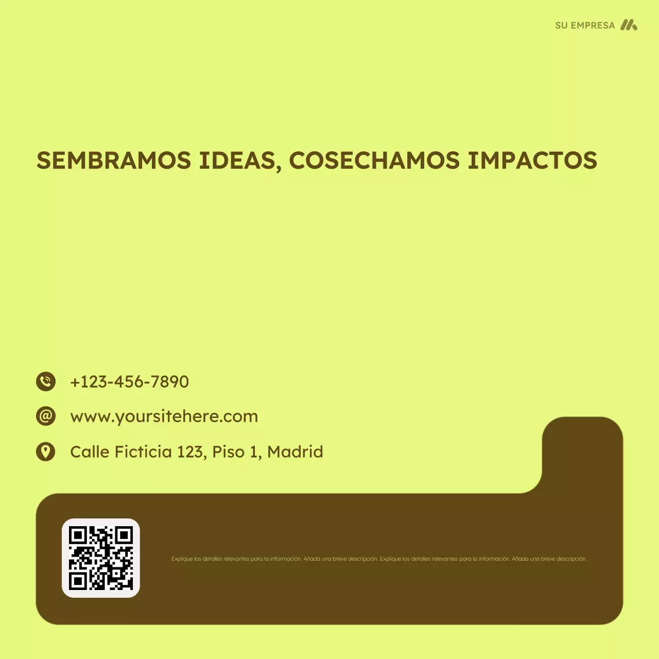 Carrusel de promoción de la agricultura moderna de Brown