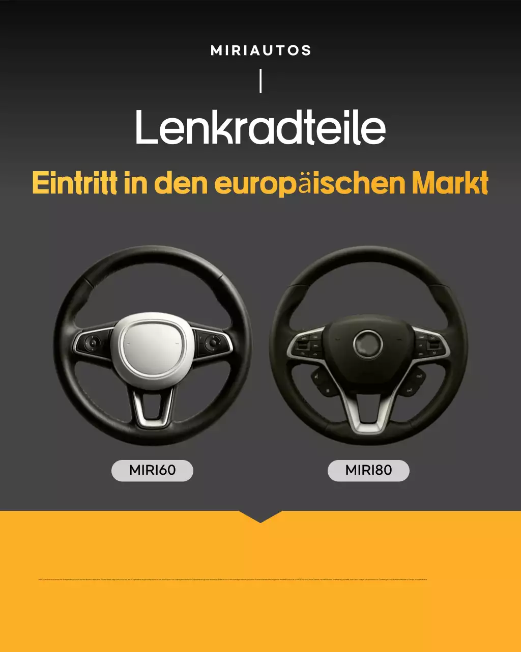 schwarze moderne Autowerbung