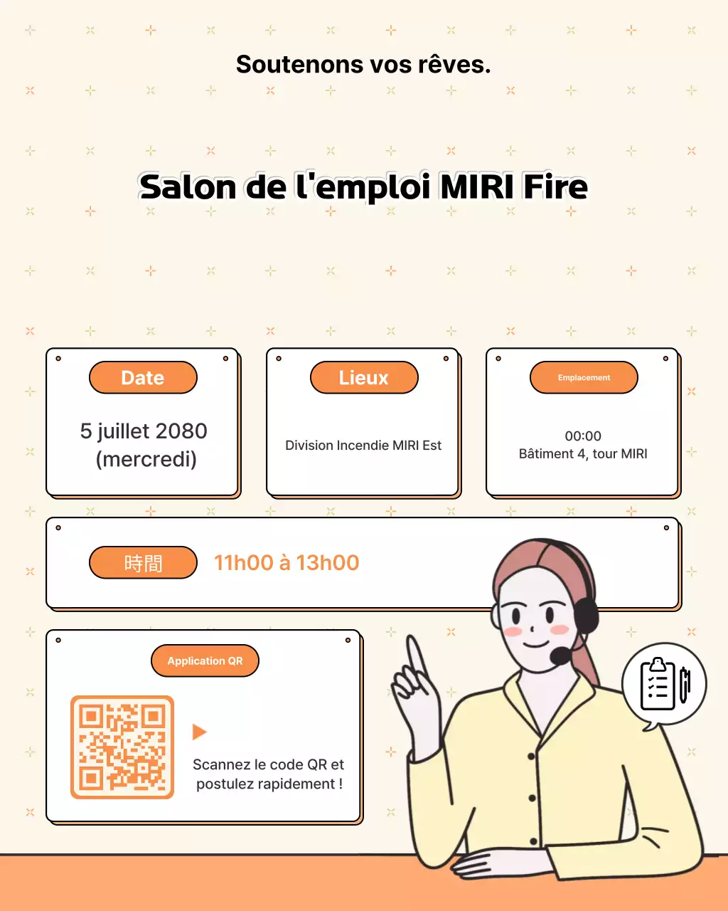 Description du poste d'employé du centre d'appels d'Orange Simple Insurance