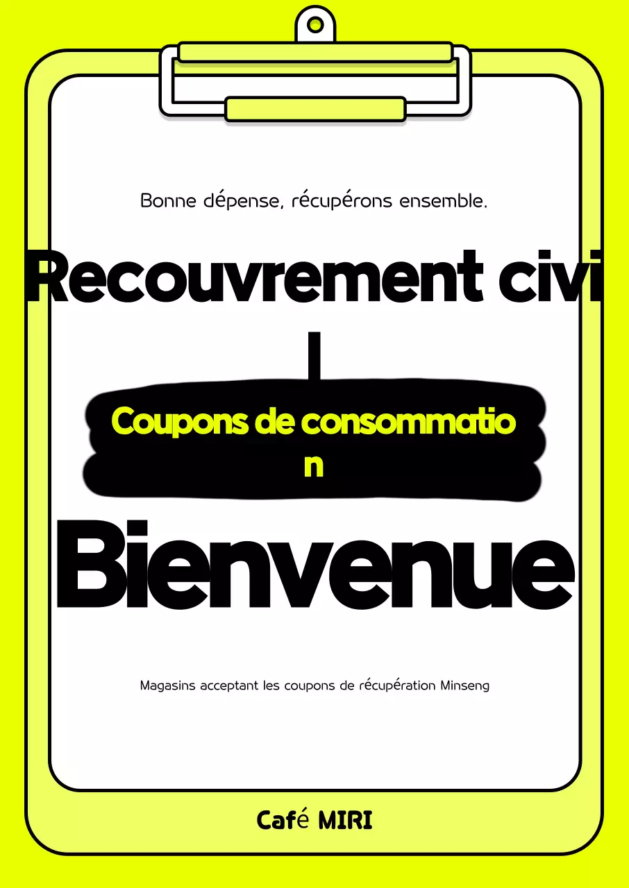 Publicité pour un coupon de consommation Neon Clean