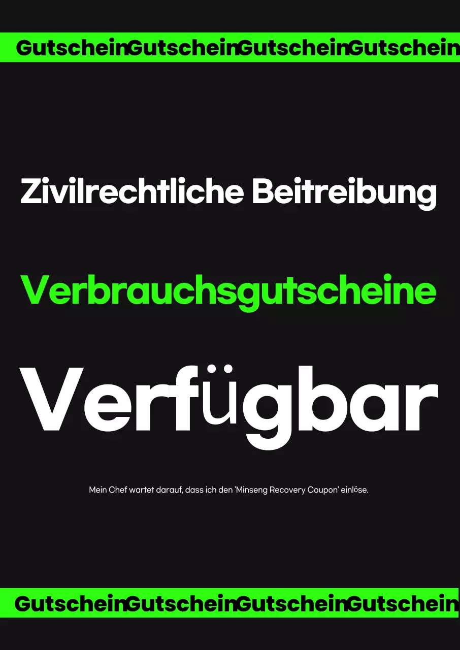 Neon Clean Gutscheinaktion