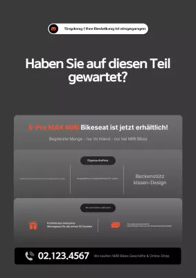 Gray Simple Motorradteile-Lagerführer