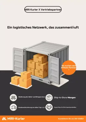 Orange Modern Logistics Recruitment