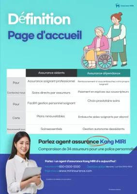 Publicité pour l'assurance propre Sky Blue