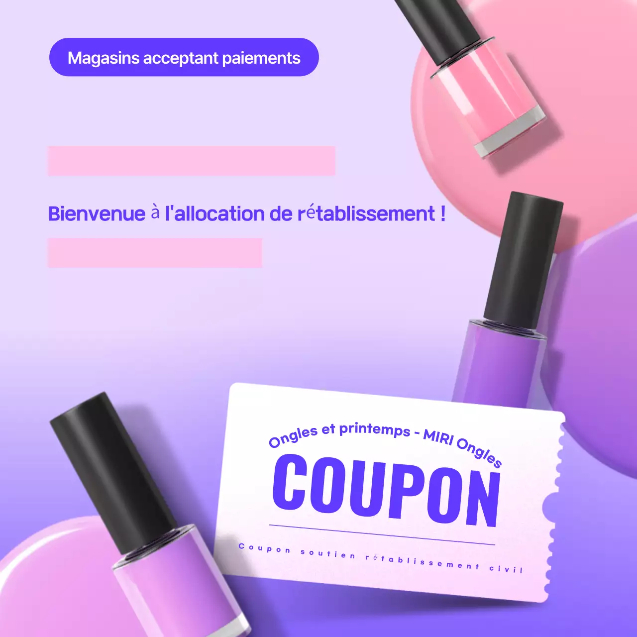 Promotion des ongles modernes Yeon Bora