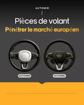 publicité pour une voiture noire moderne