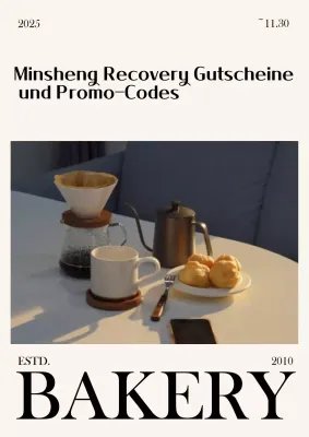 Beige Modern Bakery Konsumgutschein