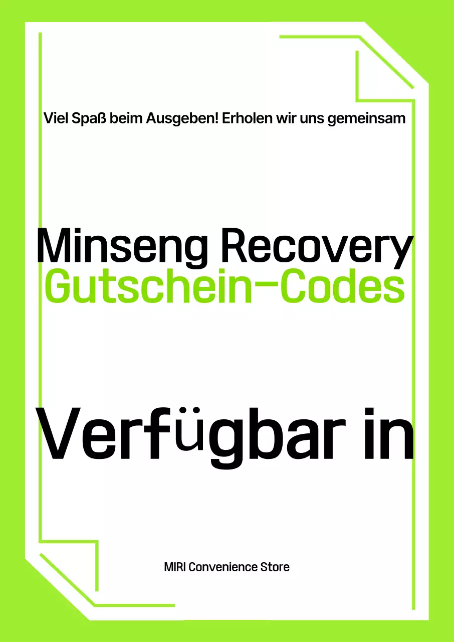 Leitfaden für Green Basic-Konsum-Gutscheine