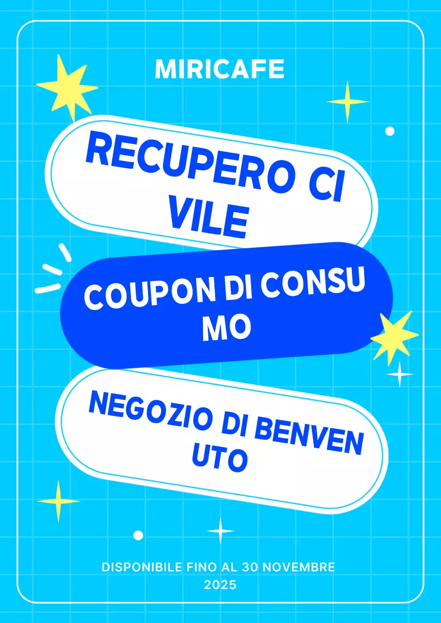 Buono sconto per il consumo di Sky Blue Pop