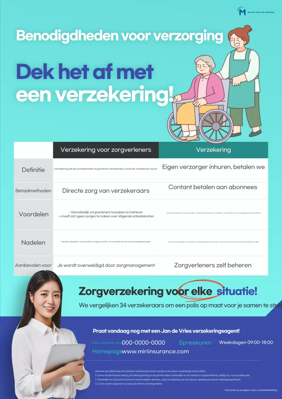 Advertentie voor Sky Blue Clean Insurance