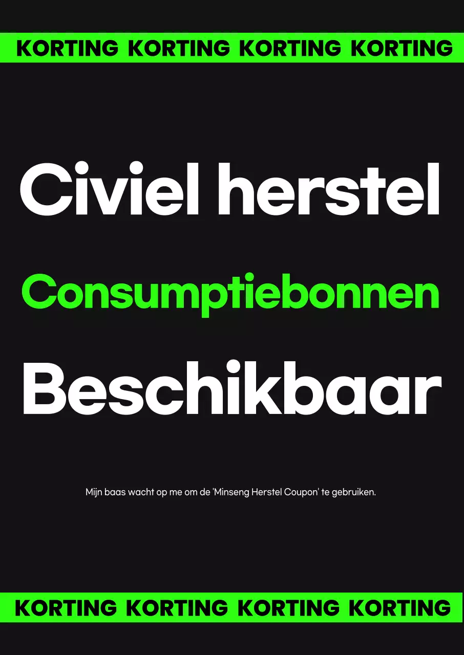 Neon Clean Coupon Promotie