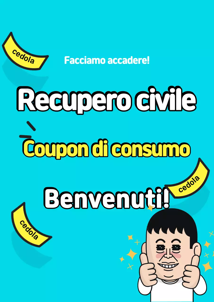 Buono sconto promozionale per i consumatori di Sky Blue Kitsch