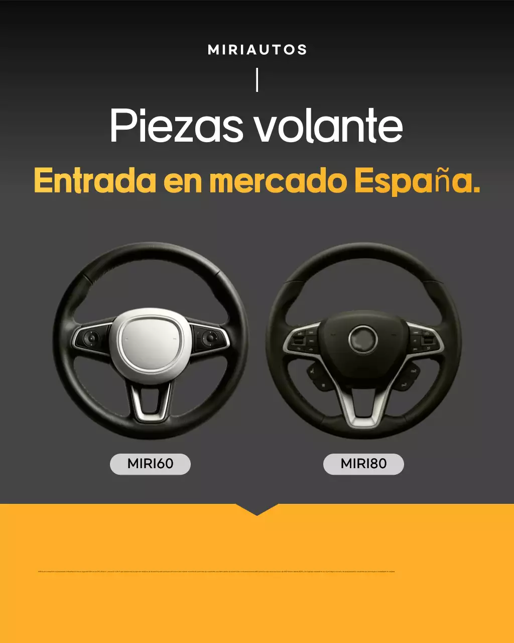 Anuncio de coche moderno negro