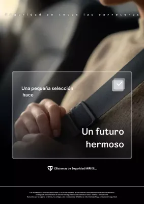 Campaña de seguridad moderna para negros