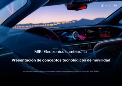 Anuncio de una tecnología de movilidad de coches modernos de color azul