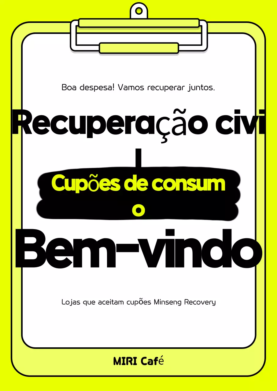 Anúncio de cupom de consumidor Neon Clean