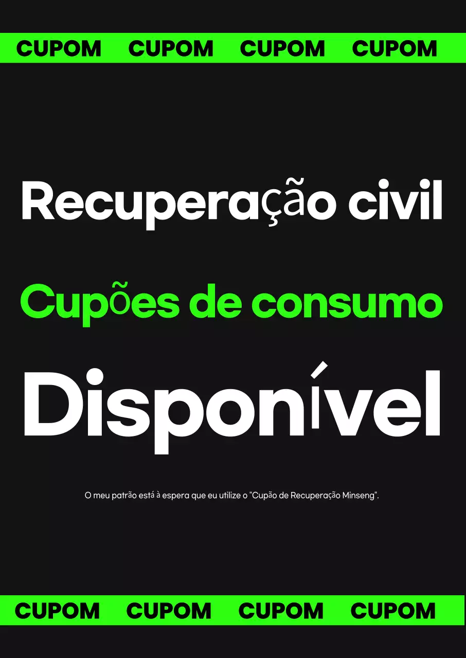 Promoção de Cupom Neon Clean