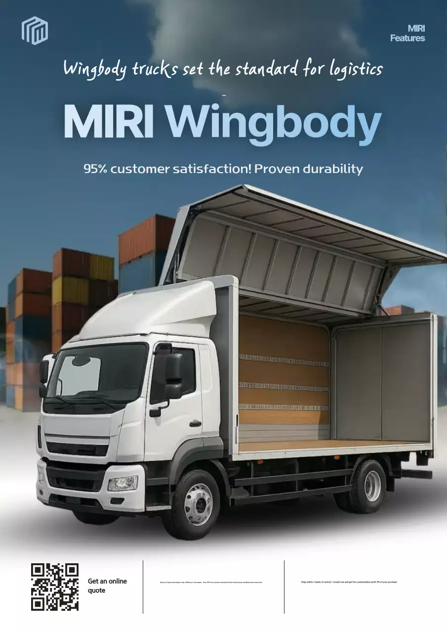 Quảng cáo Logistics hiện đại của Gray