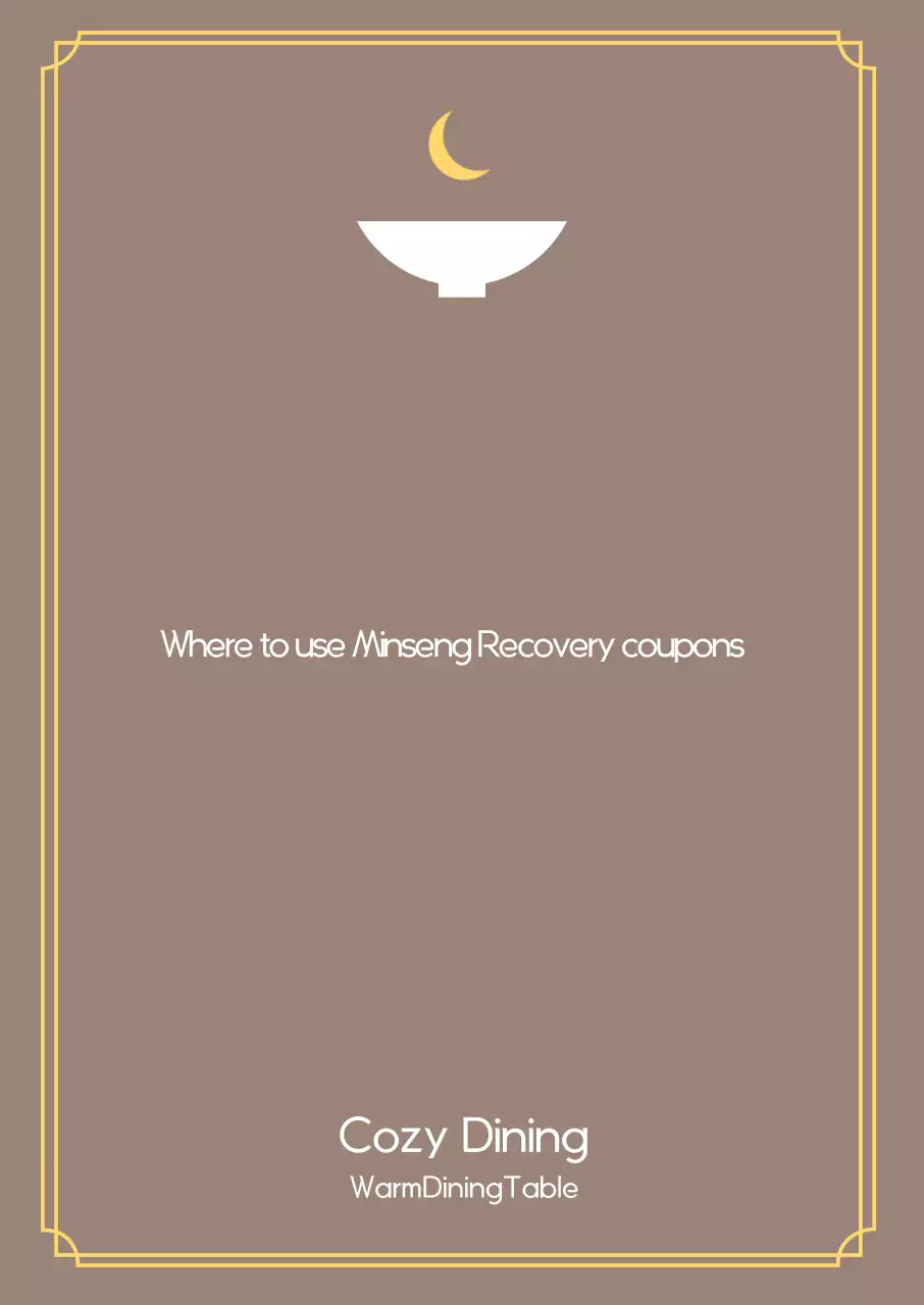 Panduan Pengguna Kupon Konsumsi Sederhana Brown