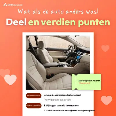 Oranje Modern Auto Accessoires Evenement