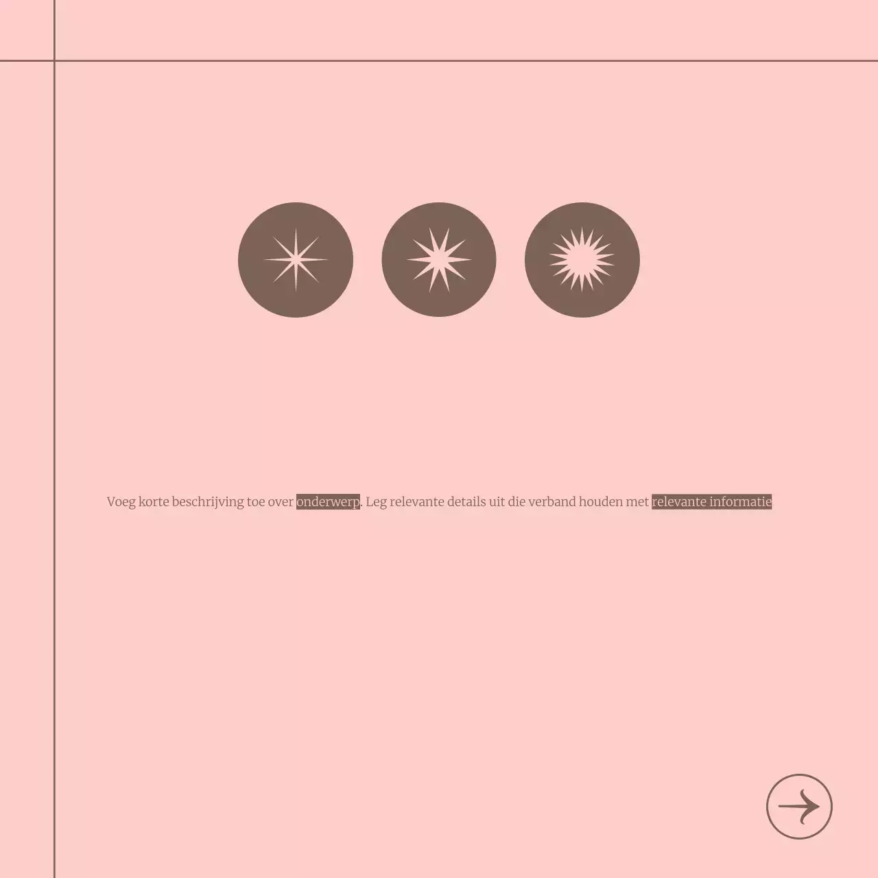 Roze Vintage Historische Gids Carrousel