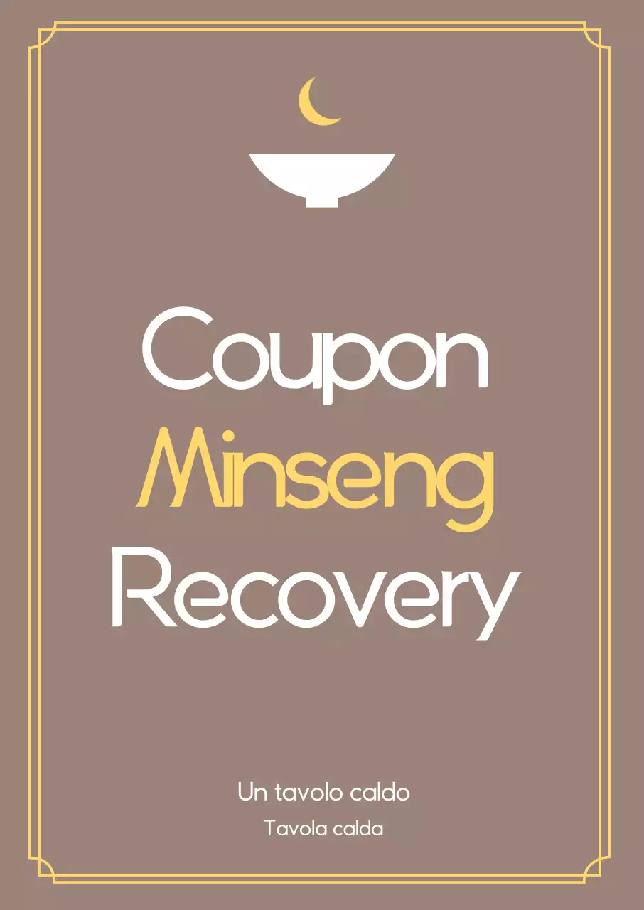 Guida utente del coupon Brown Simple Consumption