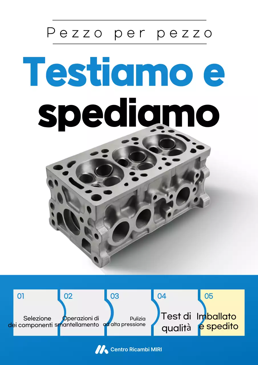 Promozione Blue Modern Auto Parts