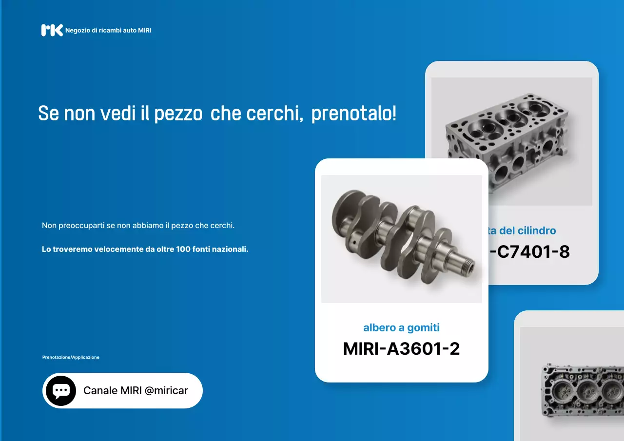 Pubblicità di Blue Modern Auto Parts