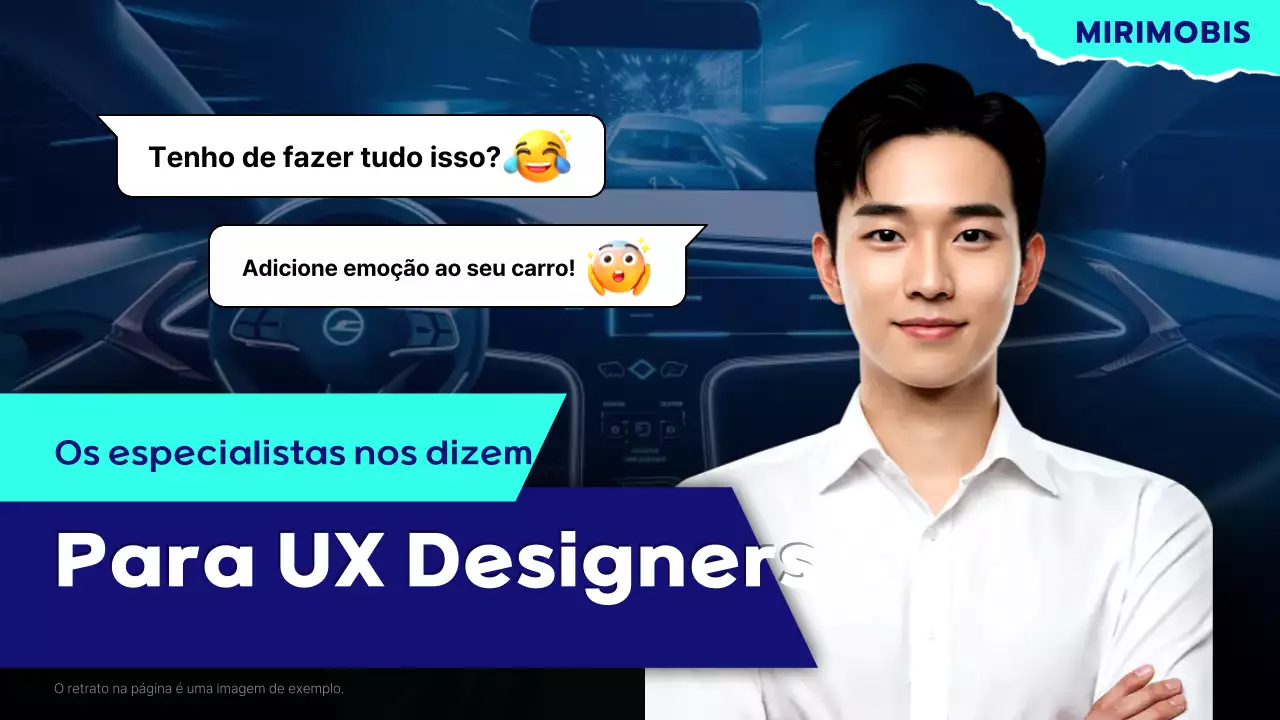 Hong, um fabricante de eletrônicos automotivos inspirado no cyberpunk em azul marinho e verde menta