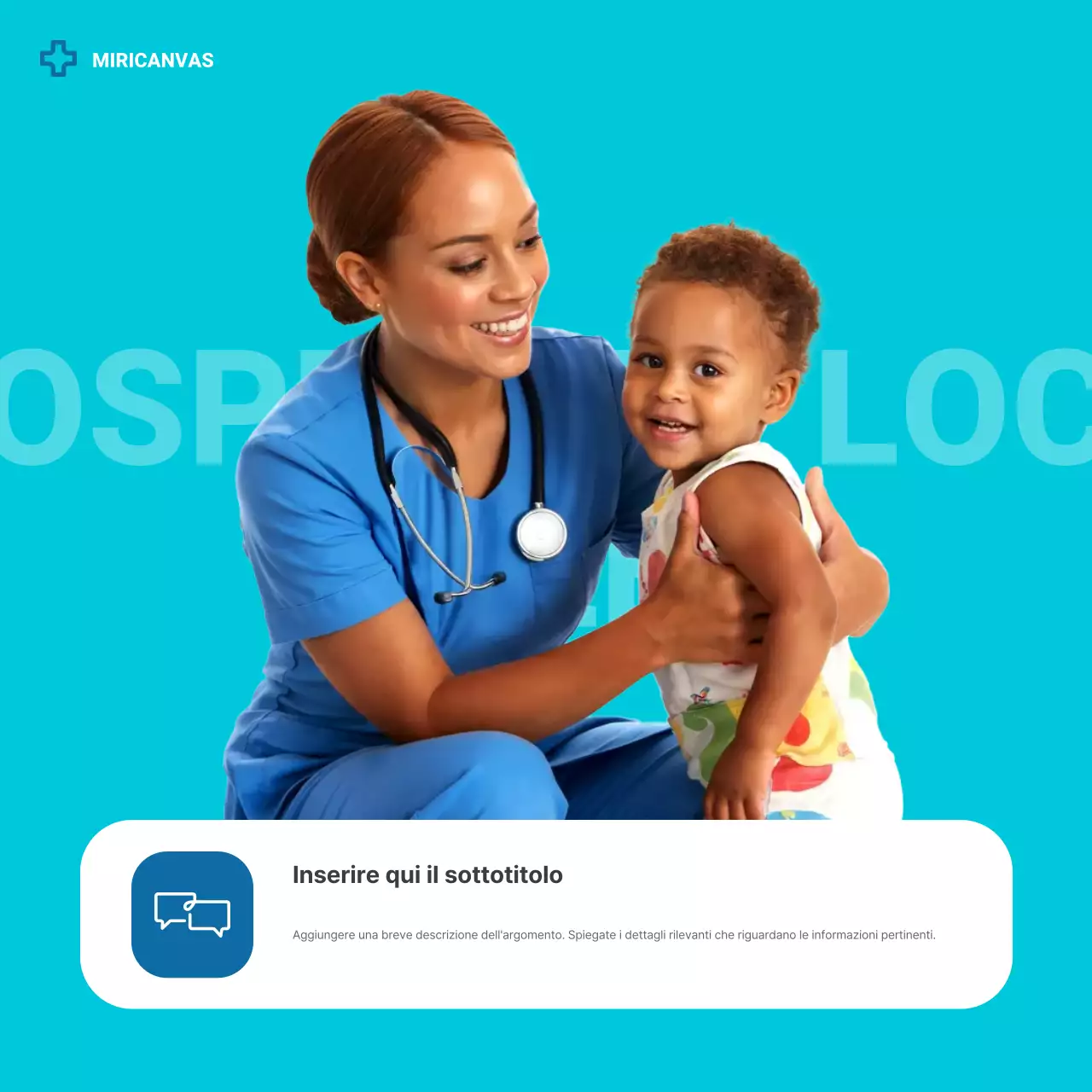 Carosello di annunci Blue Modern Healthcare