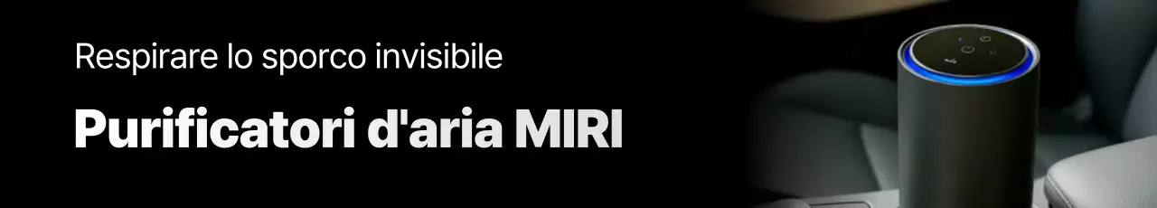 Pubblicità del purificatore d'aria moderno nero