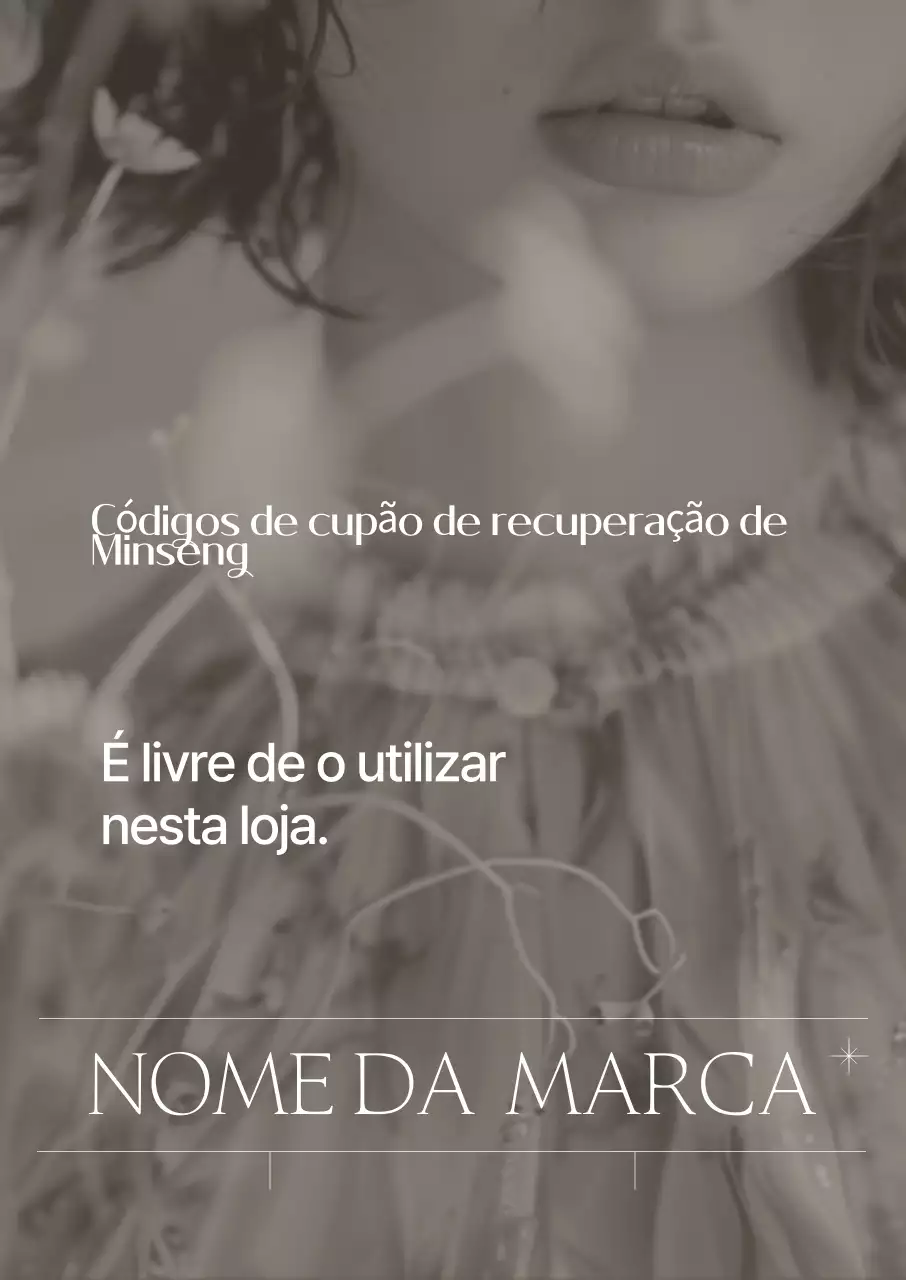 Promoção de Cupom de Consumidor Moderno Cinza