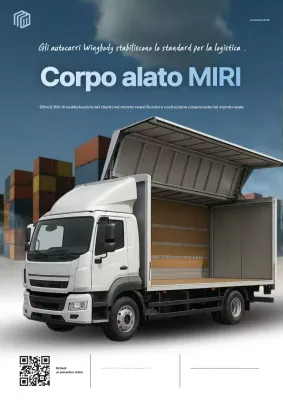 Pubblicità di Gray Modern Logistics