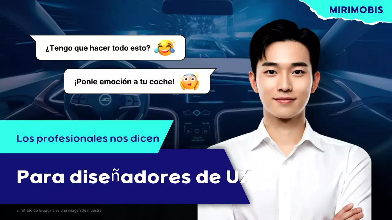 Hong, un fabricante de electrónica automotriz de inspiración ciberpunk en azul marino y verde menta