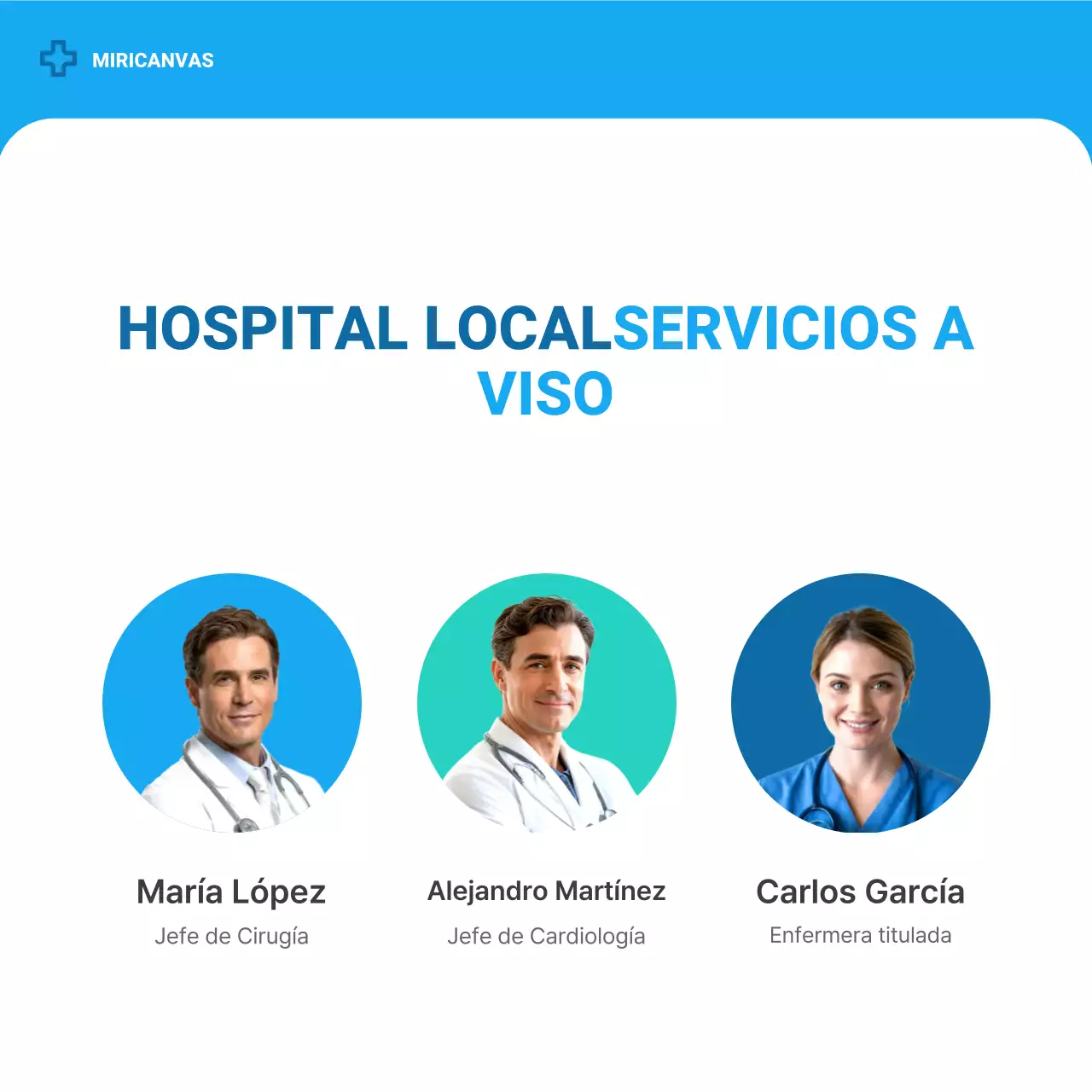 Carrusel de anuncios de Blue Modern Healthcare