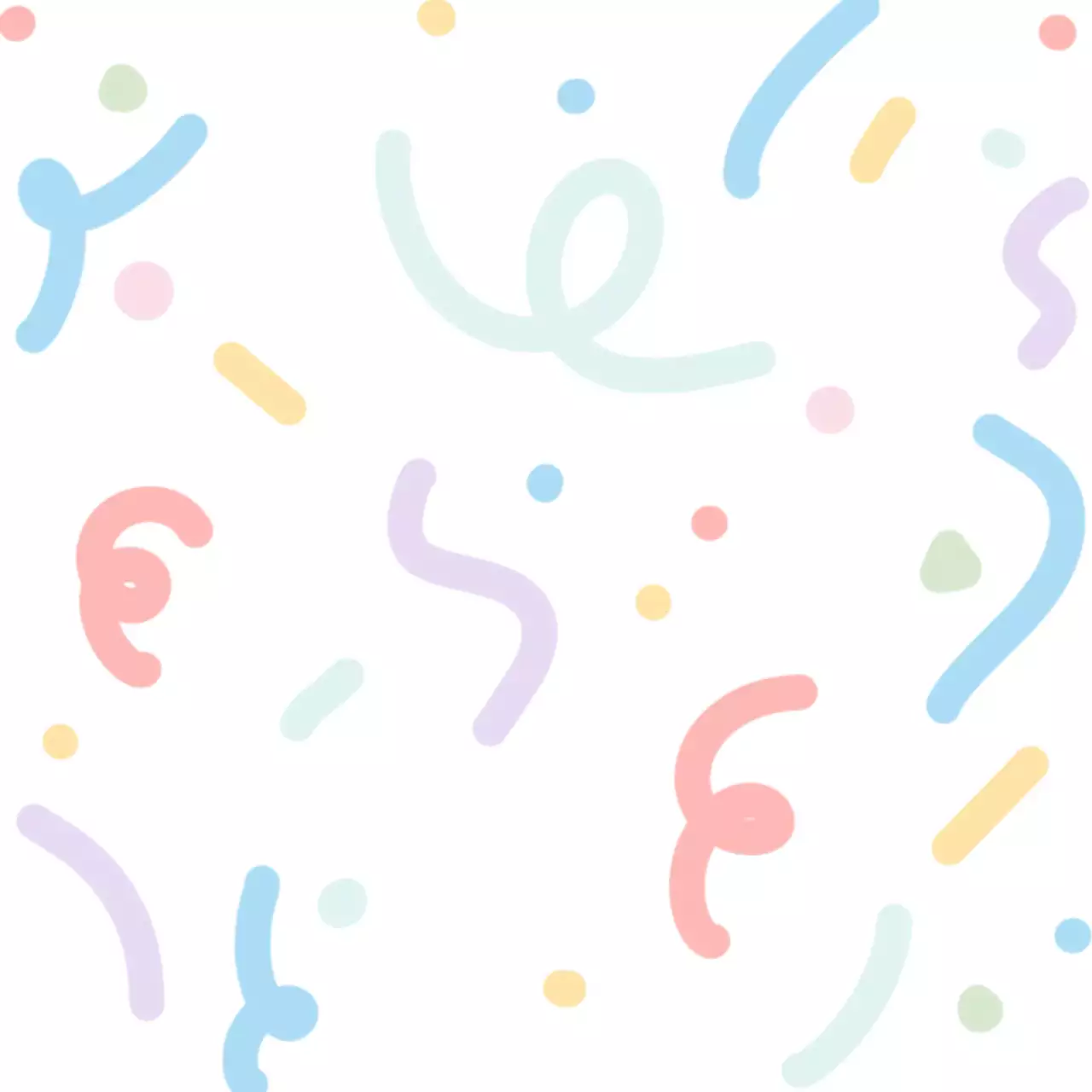 알록달록 키치 패턴 문구