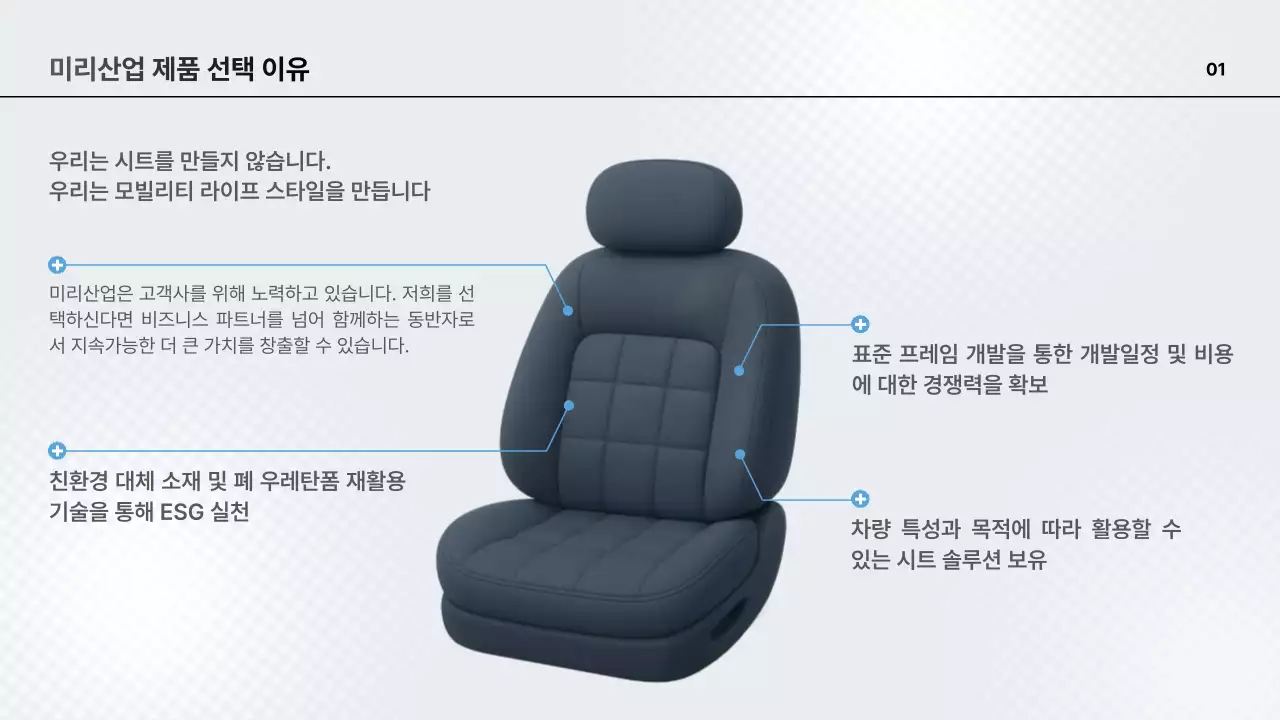 하늘색 모던 모빌리티 광고