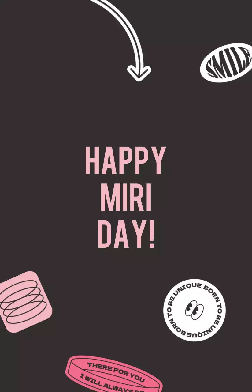 검정 키치 아이돌 포토카드