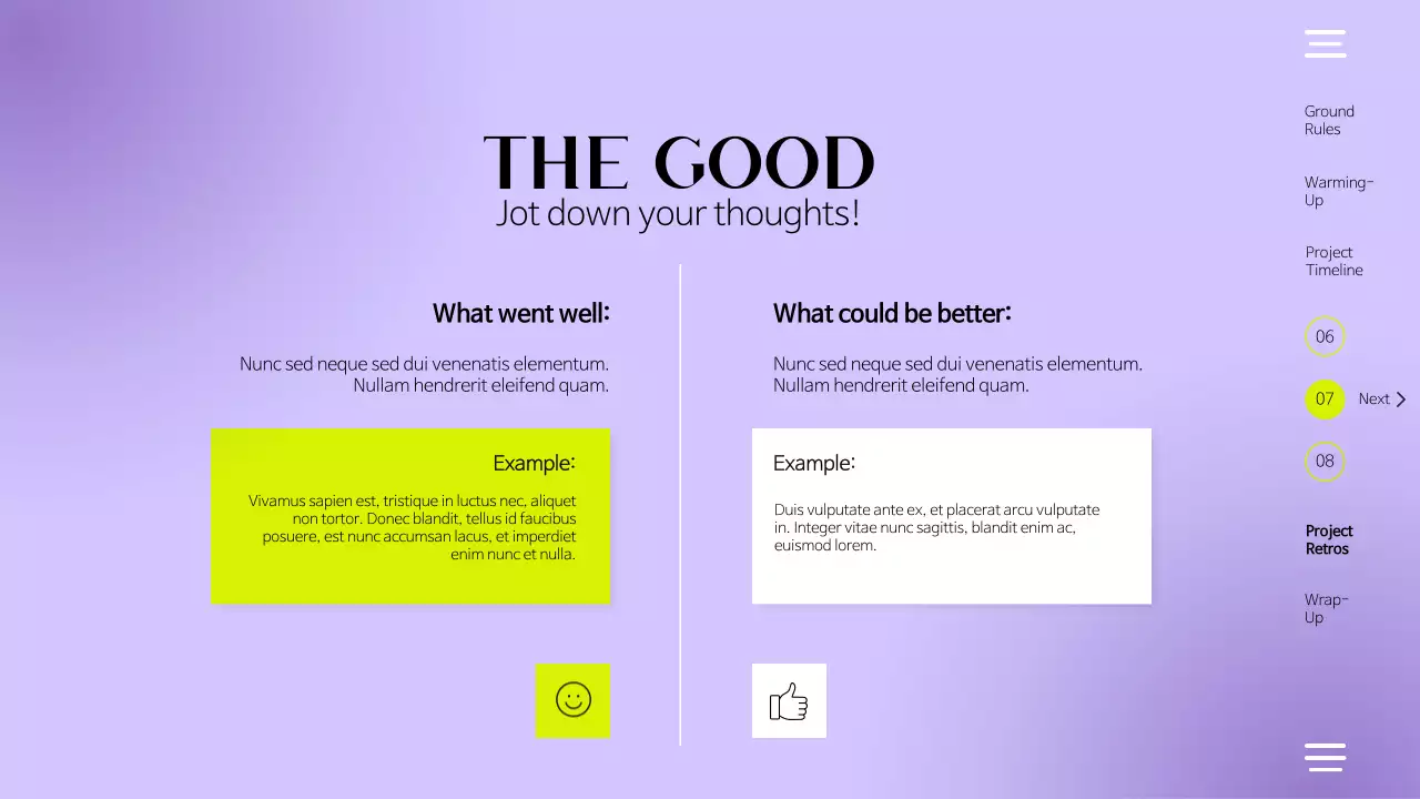 White Modern Team Guide Presentation