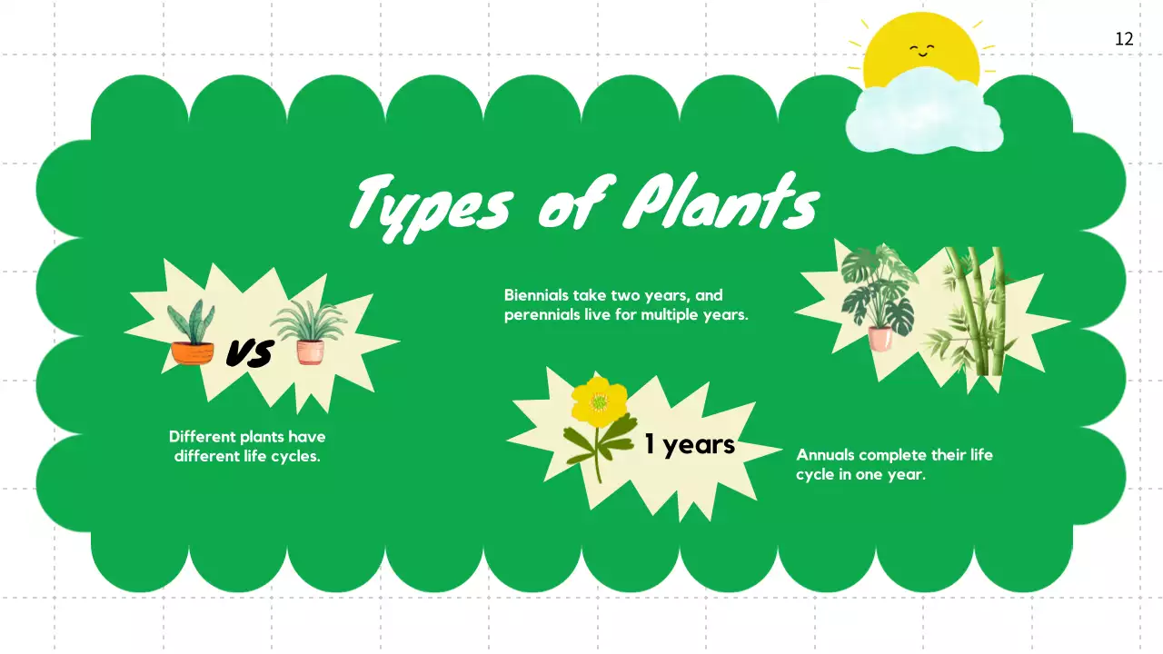 Green Simple Plant Guide Presentation
