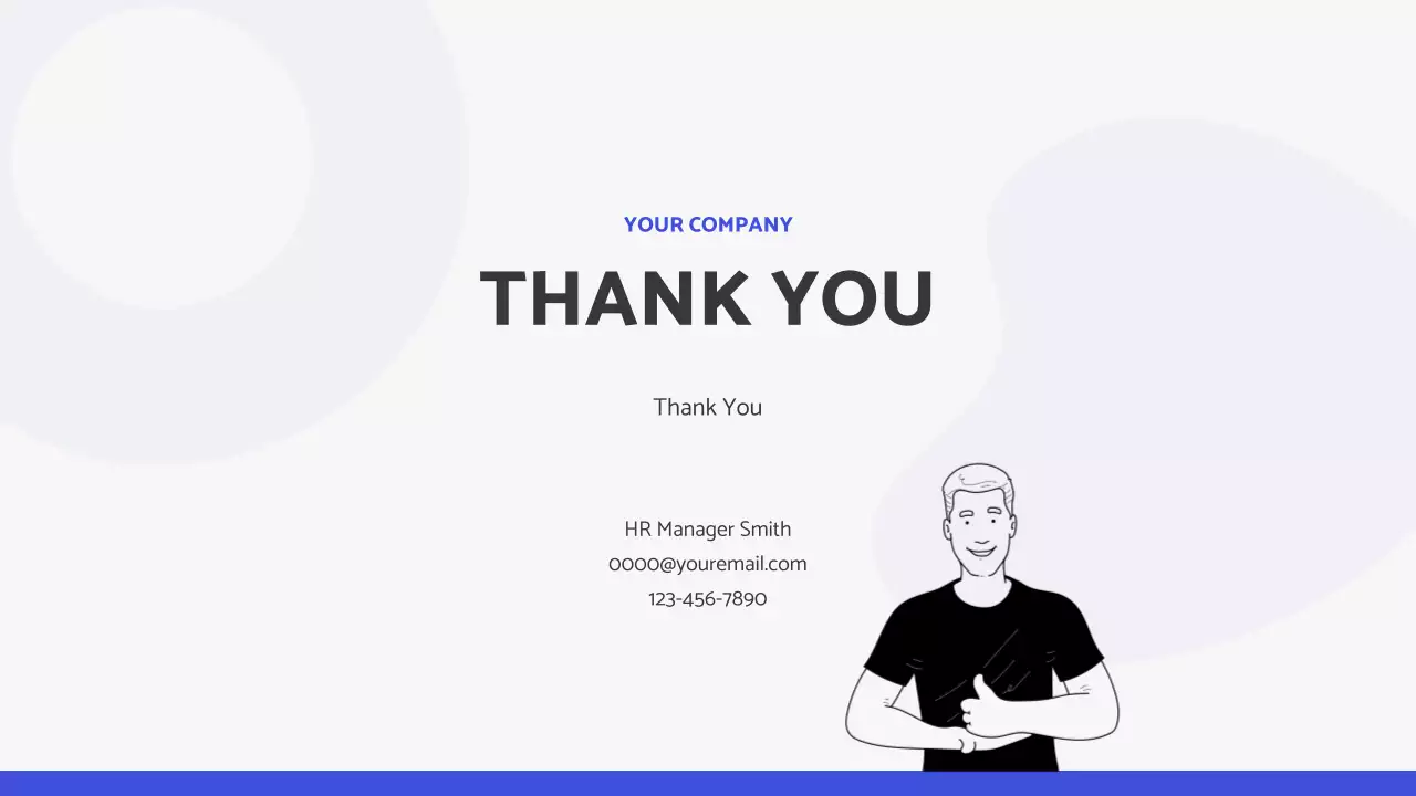 Blue Professional Onboarding Guide Presentation