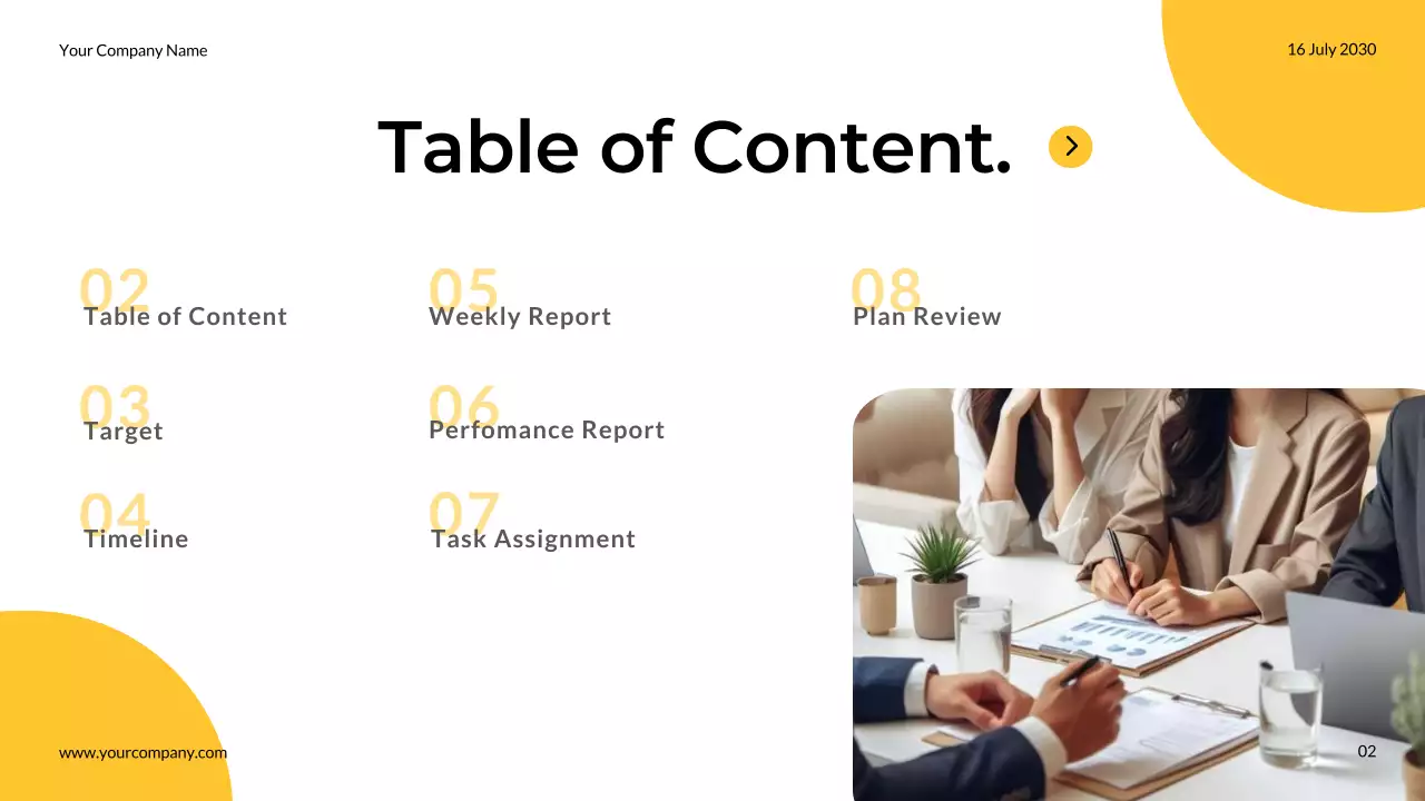 Yellow Modern Marketing Presentation