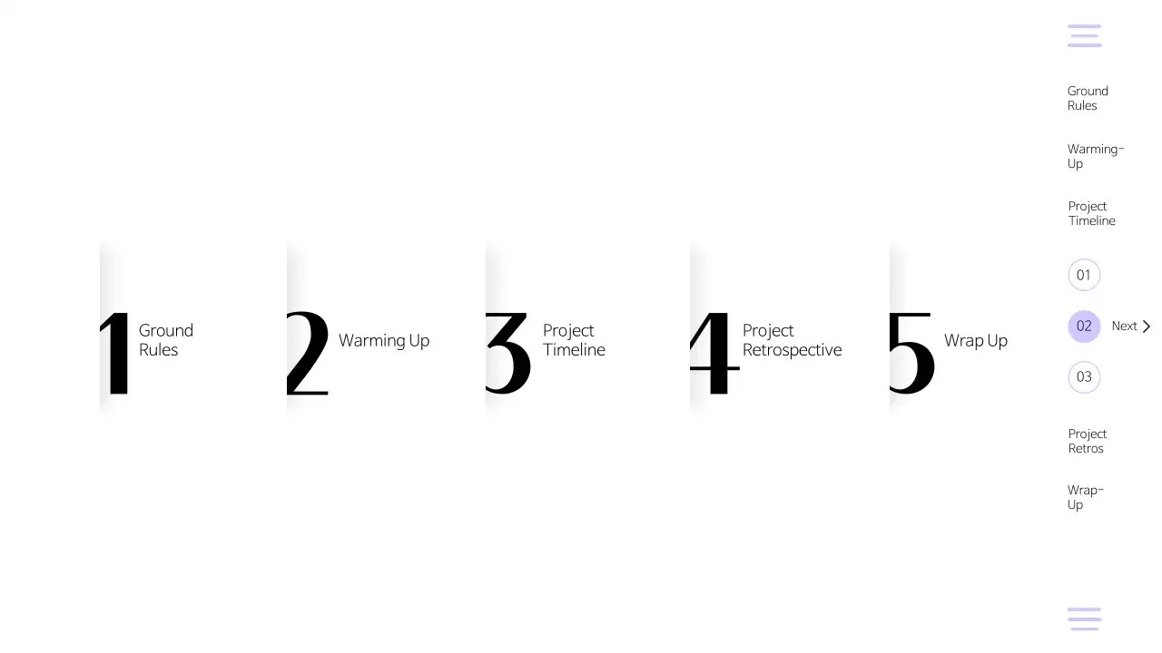 White Modern Team Guide Presentation