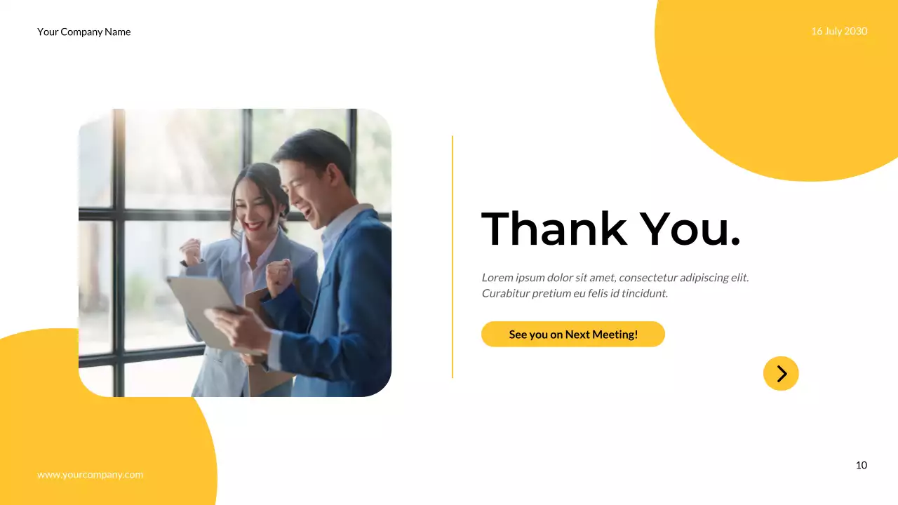 Yellow Modern Marketing Presentation