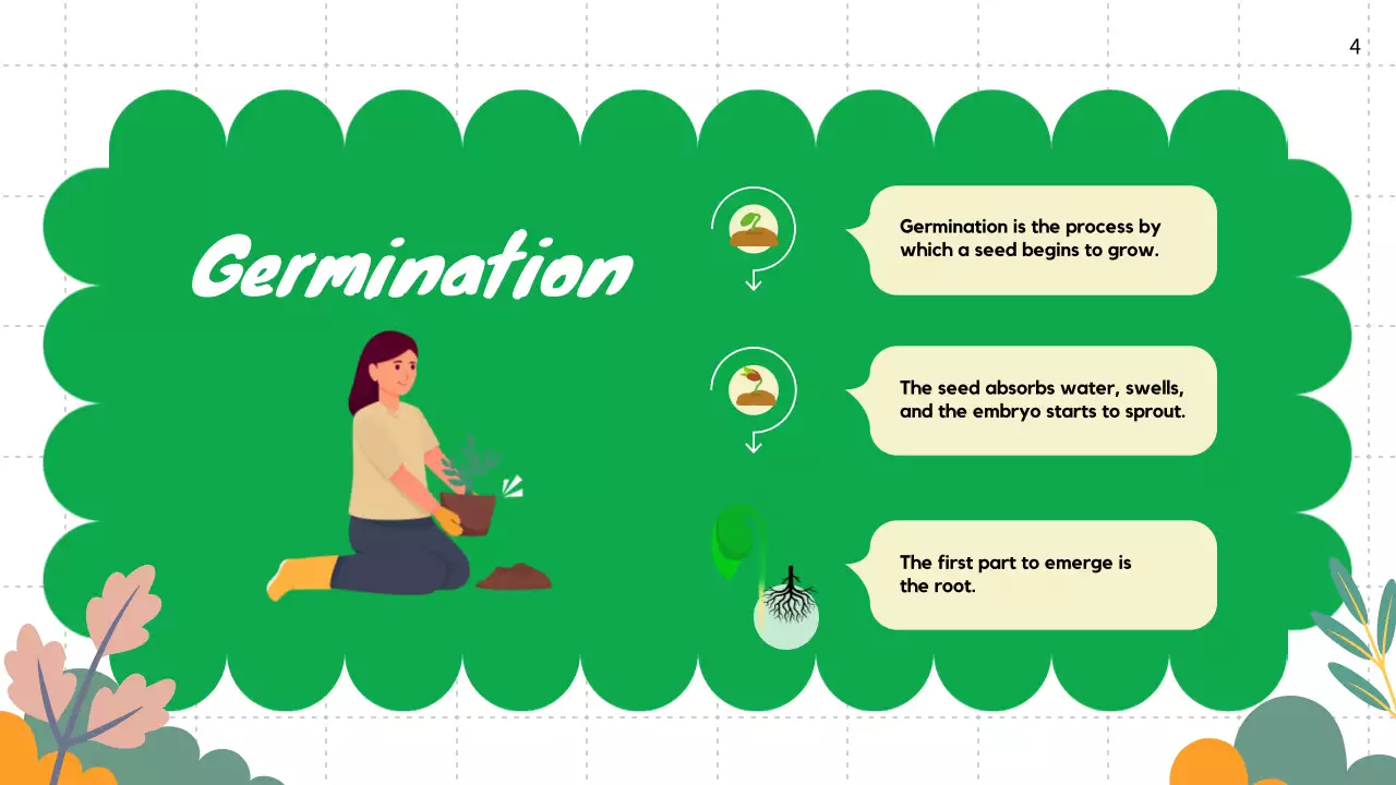 Green Simple Plant Guide Presentation