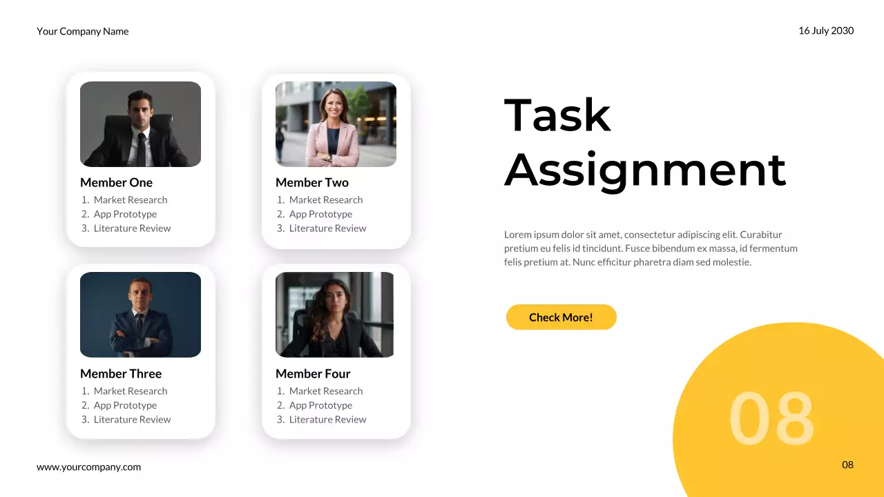 Yellow Modern Marketing Presentation