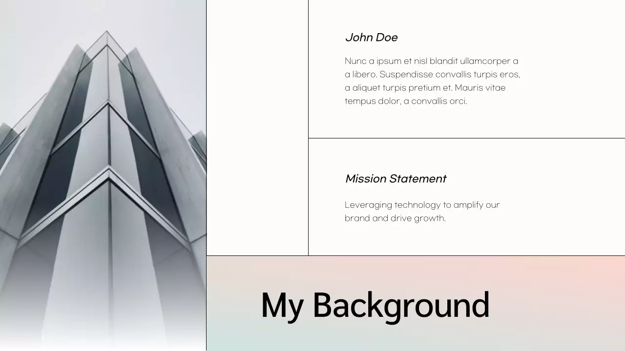 Beige Modern Marketing Announcement Presentation