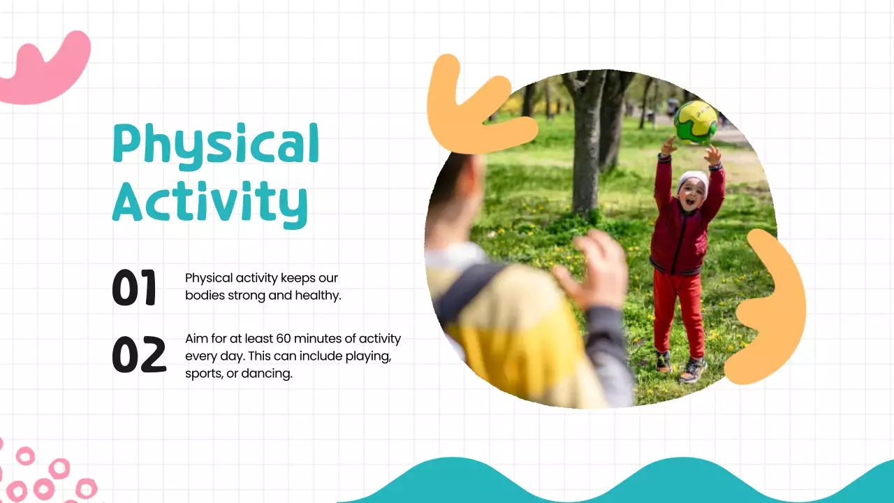 Colorful Playful Health Guide Presentation