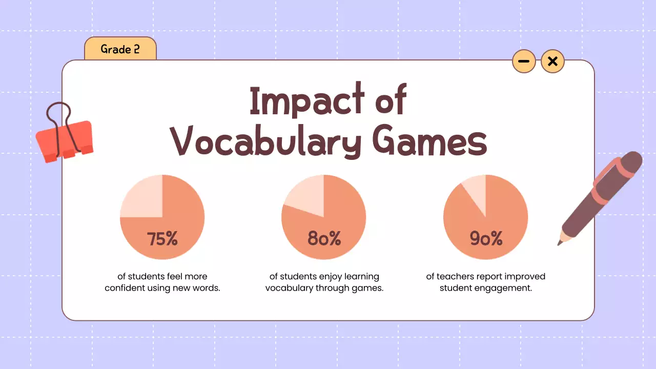Beige Playful Vocabulary Guide Presentation